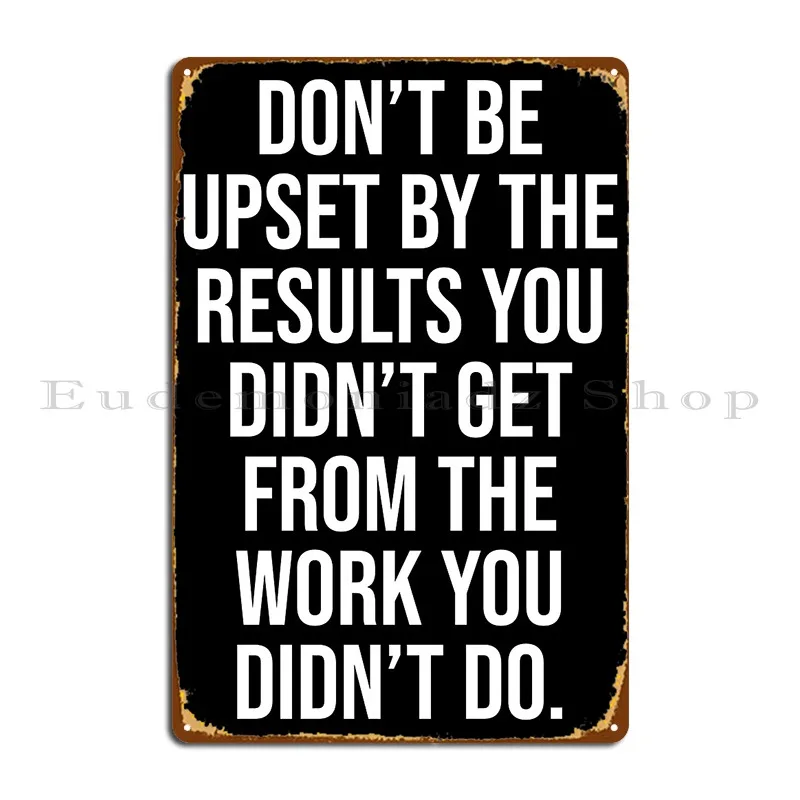 Home Cinema Quotes - Don T Be Upset-placa de Metal