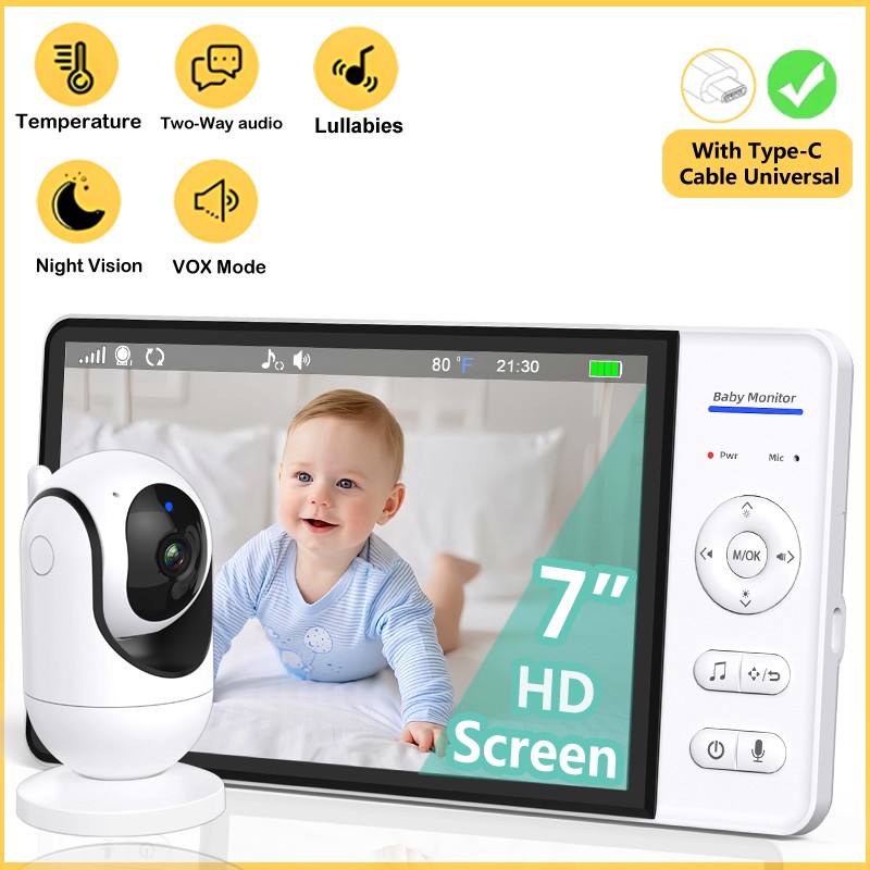 Home Cinema Wireless - Monitor de bebé sin WiFi de