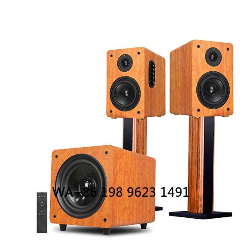 Audio Home Cinema - Subwoofer Activo de Madera de 8