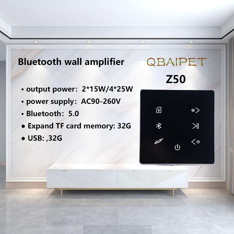 Home Cinema Speaker System - AMPLIFICADOR DE PARED Bluetooth, sistema de
