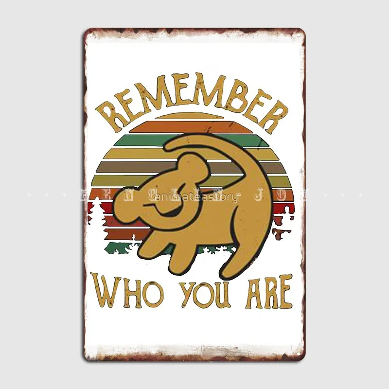 Home Cinema Quotes - Lember Who You Are-Póster de placa
