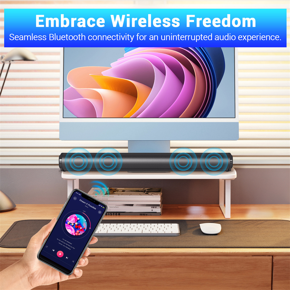 Barra de sonido, sistema de so - Home Cinema Speaker System reseña y precio