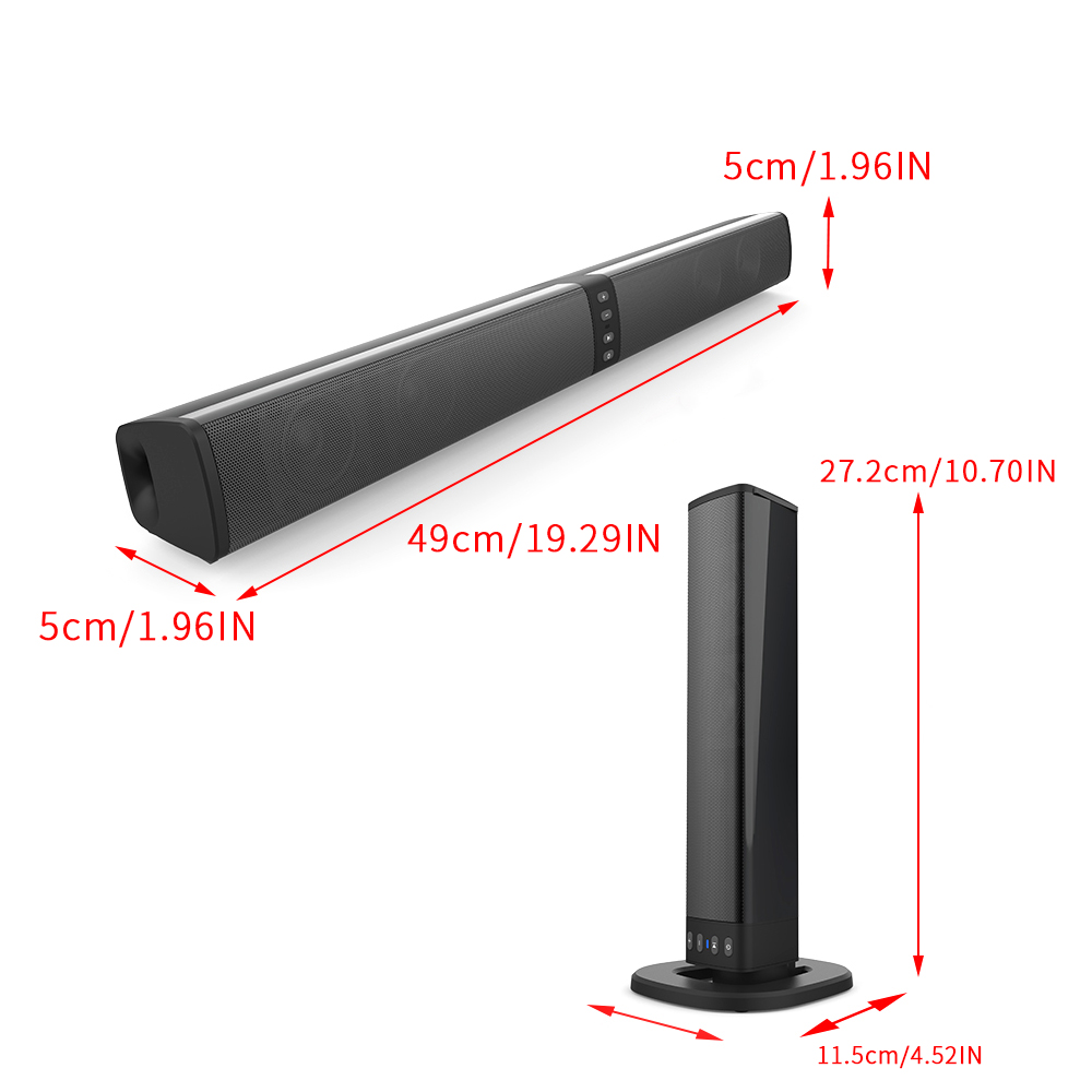 Potente barra de sonido, sonid - Home Cinema Speaker System reseña y precio