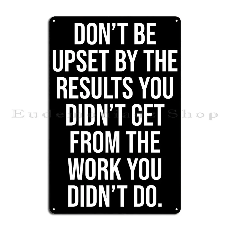 Don T Be Upset-placa de Metal  - Home Cinema Quotes reseña y precio