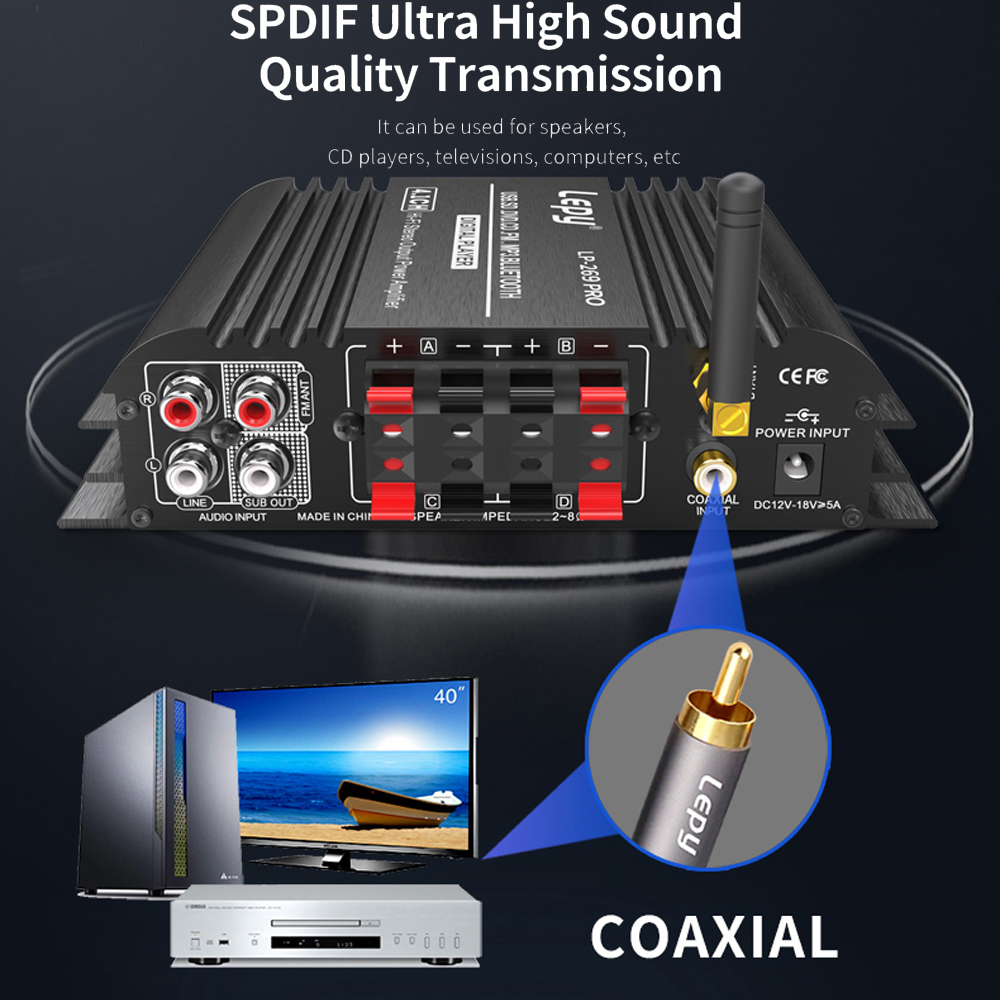 LEPY LP-269PRO amplificador de - Home Cinema Speaker System reseña y precio