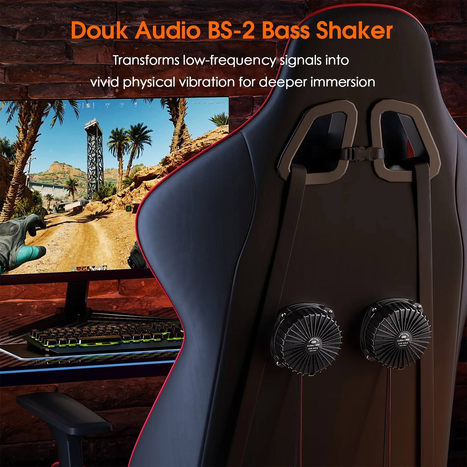 Douk Audio BS-2 30W 4Ω Vibrado - Audio Home Cinema reseña y precio