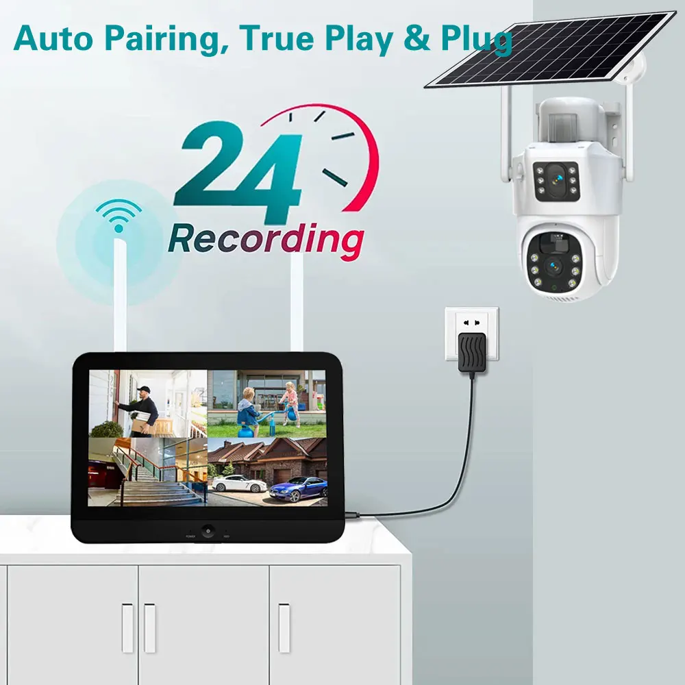 Sistema de videovigilancia de  - Home Cinema Wireless reseña y precio