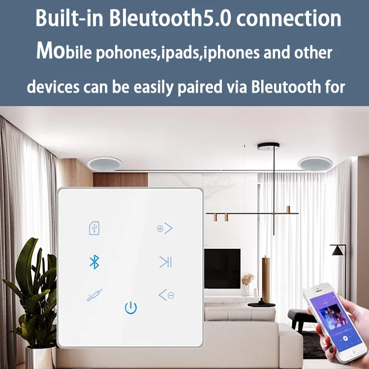 AMPLIFICADOR DE PARED Bluetoot - Home Cinema Speaker System reseña y precio