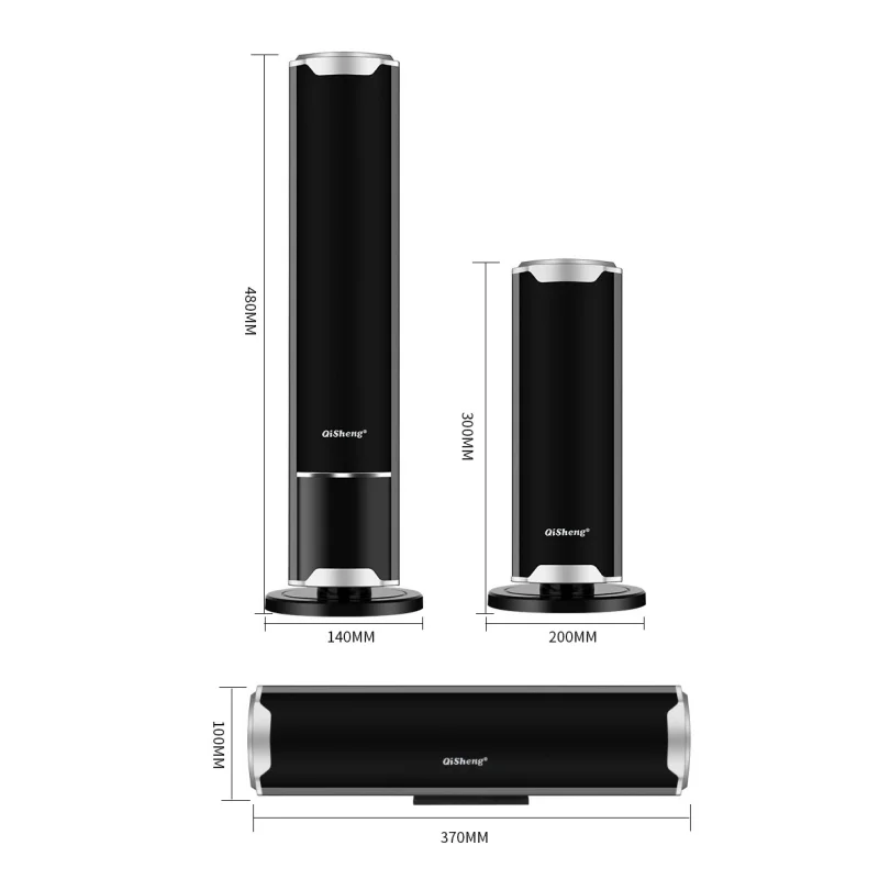Caja de som bluetooth de alta  - Home Cinema Speaker System reseña y precio