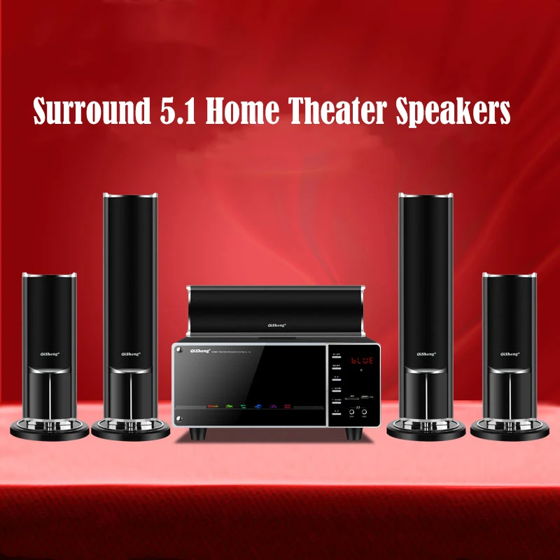 Caja de som bluetooth de alta  - Home Cinema Speaker System reseña y precio