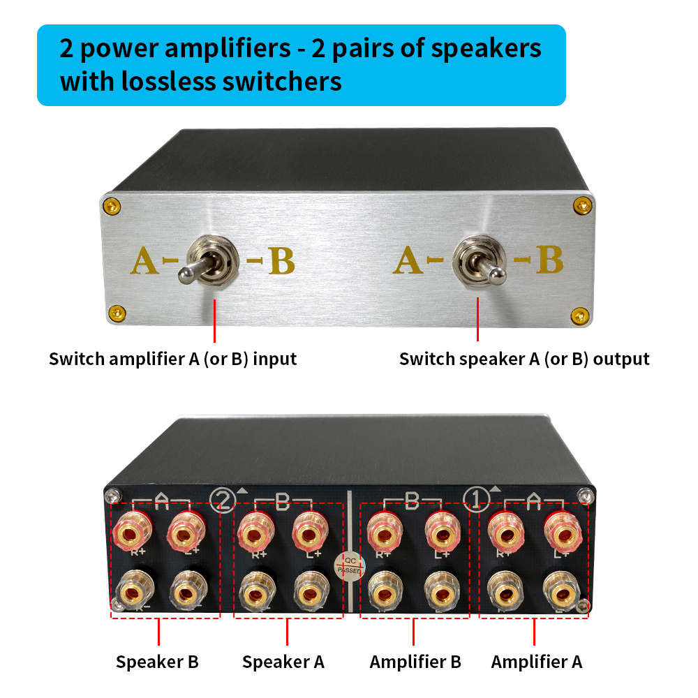 Selector de Altavoces, Caja Co - Home Cinema Speaker System reseña y precio