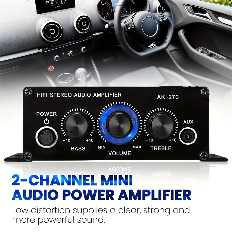Mini Amplificador de Potencia  - Home Cinema Speaker System reseña y precio
