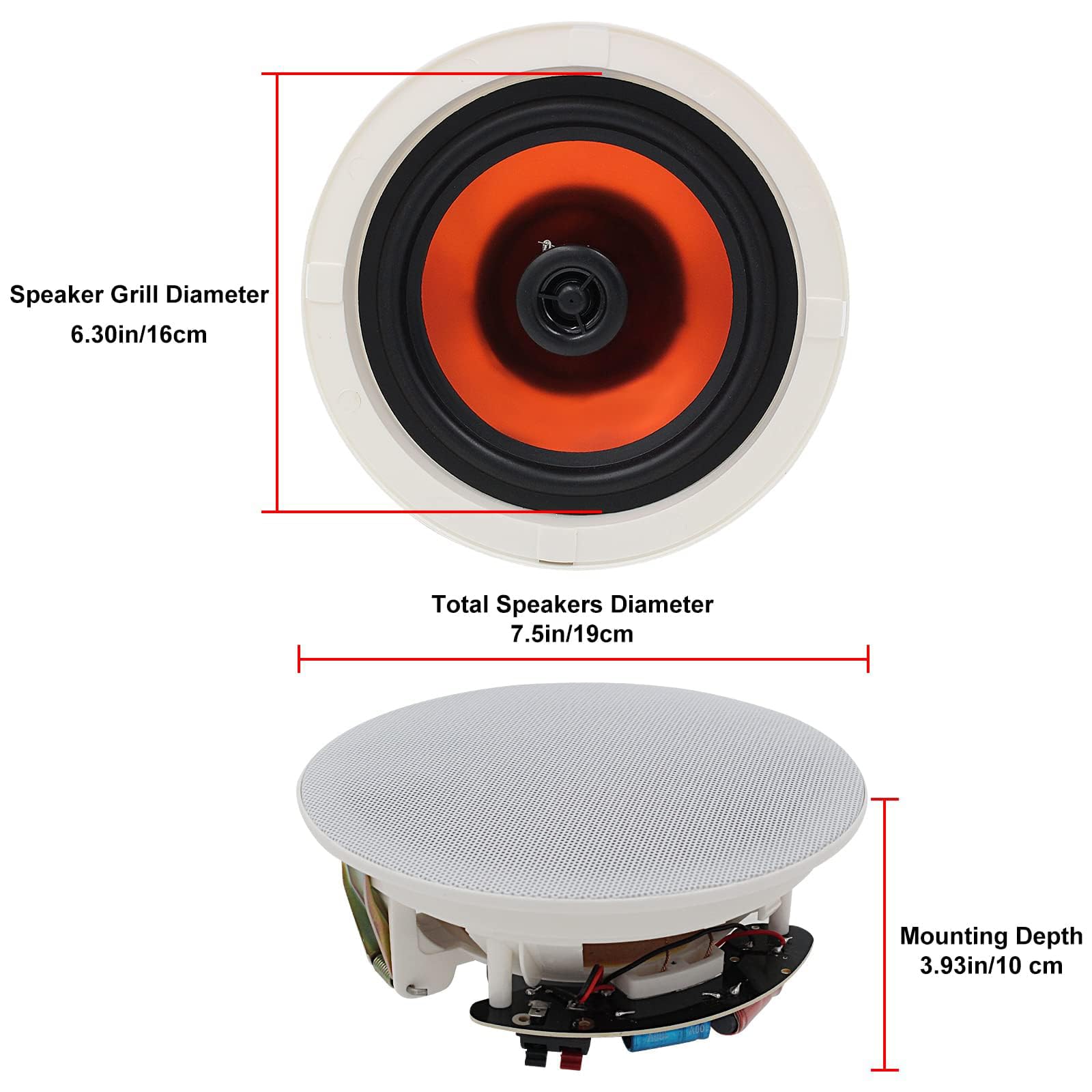 Altavoces de Techo Bluetooth H - Home Cinema Speaker System reseña y precio